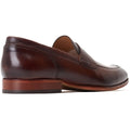 Base London Bruno Scarpe Da Uomo In Pelle Marrone Bruciata