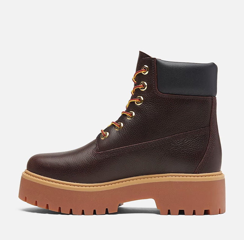 Timberland Stone Street Espresso 6 Inch Stivali Da Donna Marroni In Pelle