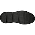 Skechers Garza Gervin Scarpe Stringate In Pelle Da Uomo Nere