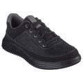 Skechers Proven - Aldeno Scarpe Stringate In Pelle Da Uomo Nere