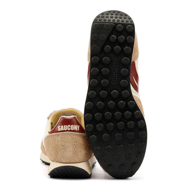 Saucony Trainer 80 Original Sneakers Beige In Camoscio
