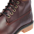 Timberland Heritage 6 Inch Waterproof Stivali Rossi In Pelle Da Uomo