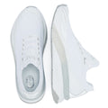 EA7 Crusher Sonic Knit Sneakers In Nylon Bianco Da Uomo