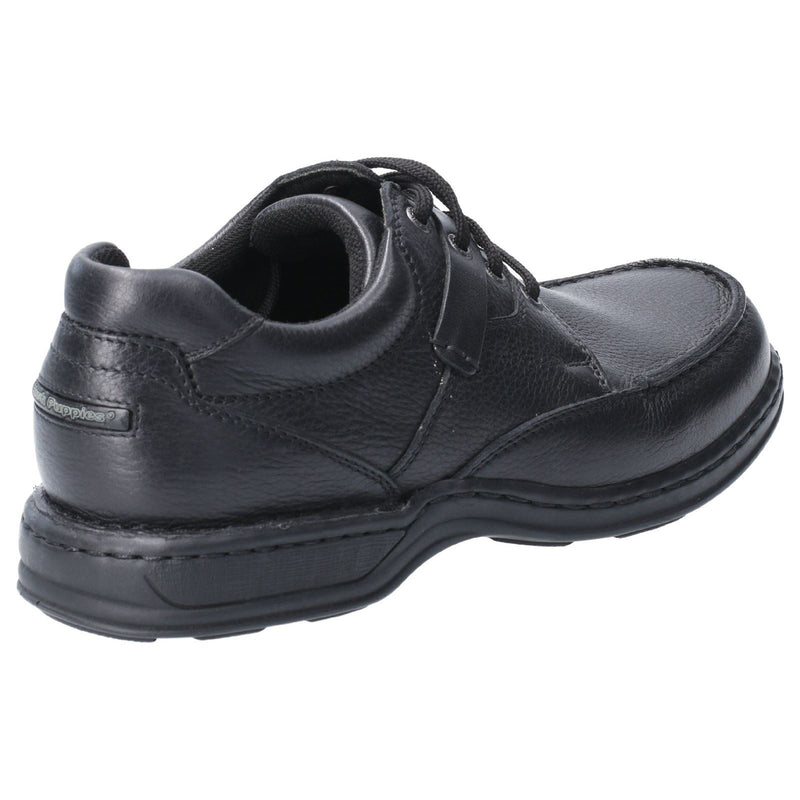 Hush Puppies Randall II Scarpe Stringate In Pelle Da Uomo Nere