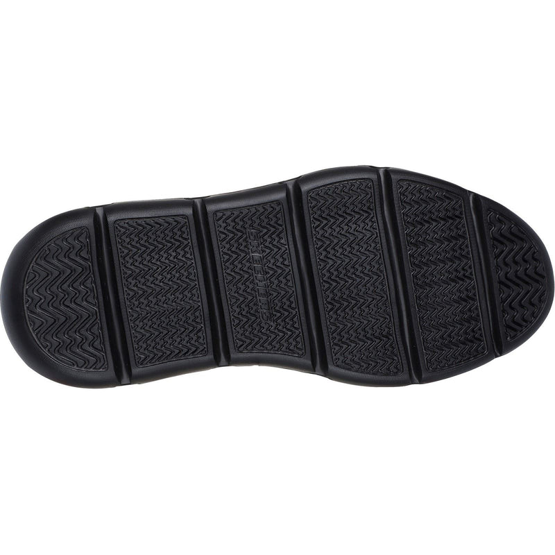 Skechers Garza Sully Scarpe Stringate In Pelle Da Uomo Color Cacao