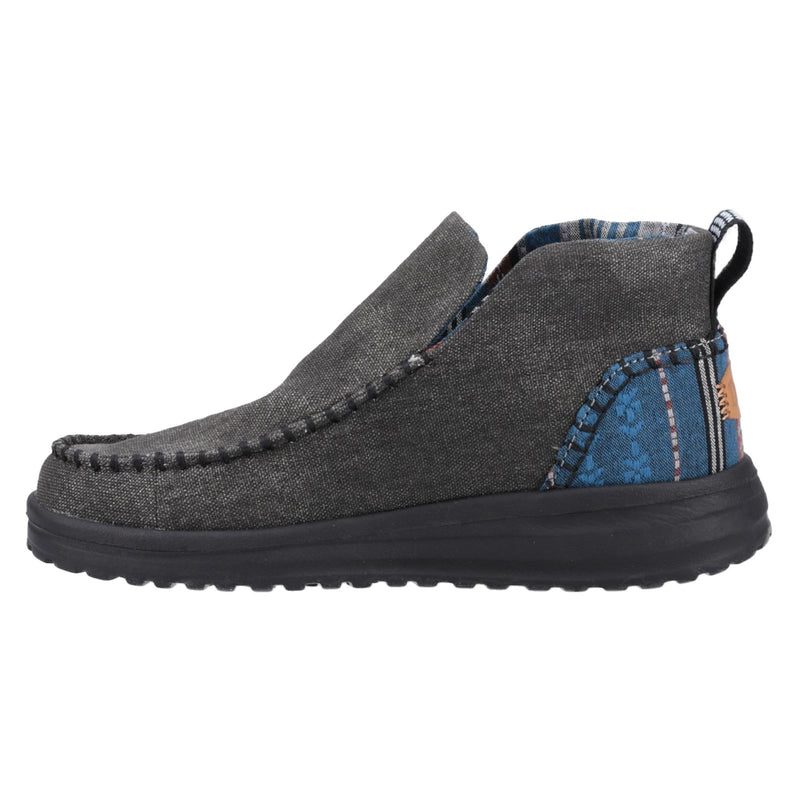 HEYDUDE Denny Stivali Neri In Cotone Da Donna
