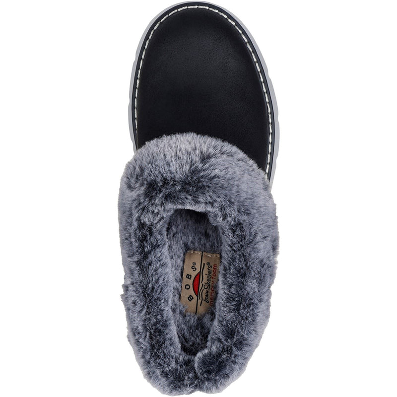 Skechers Keepsakes Lite Cozy Blend Pantofole Nere Da Donna