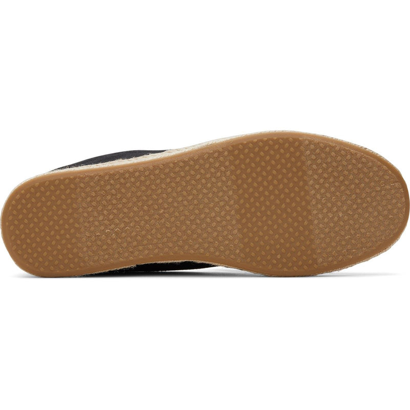 TOMS Carolina Espadrillas Nere Da Donna In 100% Cotone