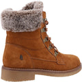 Hush Puppies Florence Stivali In Pelle Da Donna Color Cammello.