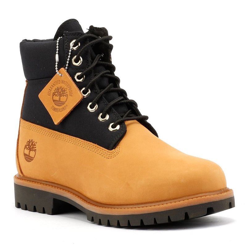 Timberland 6 Inch Premium Workwear II Stivali In Pelle Gialli Da Uomo