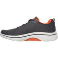 Skechers Go Walk Arch Fit 2.0 Idyllic Sneakers Da Uomo In Tessuto Grigio/Arancione