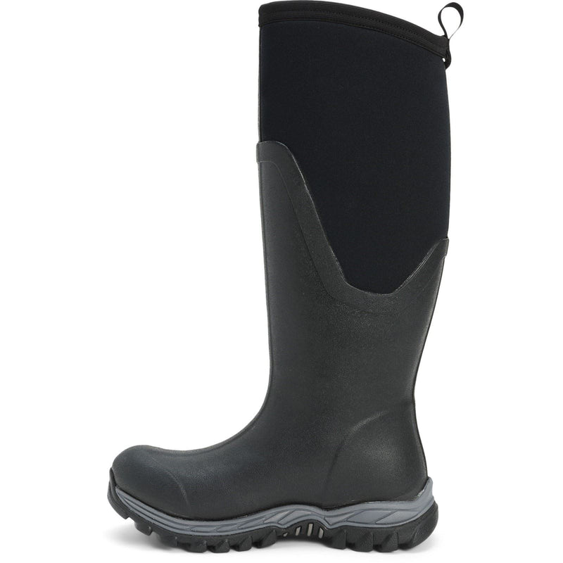 Muck Boots Arctic Sport II Tall Stivali In Gomma Nera Da Pioggia