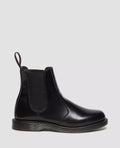 Dr. Martens Flora Chelsea Stivali Da Donna In Pelle Nera