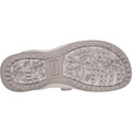 Skechers Reggae Slim Stretch Flex Sandali Da Donna Color Taupe In Tessuto