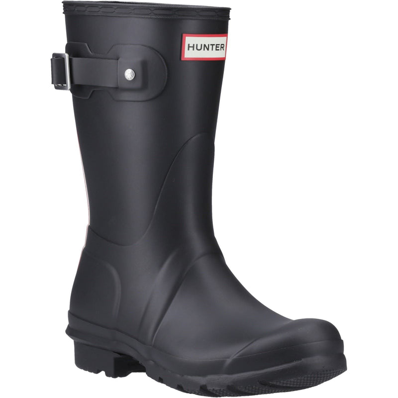 Hunter Original Short Stivali Di Gomma Neri Da Donna