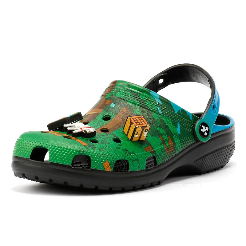Crocs Minecraft Classic Sandali Verdi