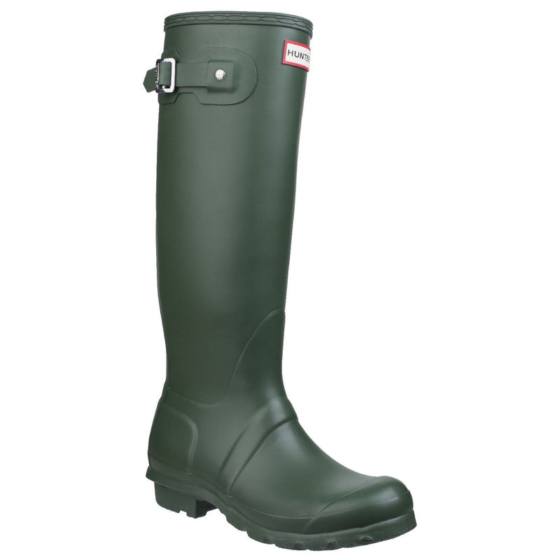 Hunter Original Tall Stivali Di Gomma Verdi Da Donna.