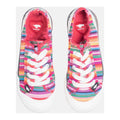 Rocket Dog Jazzin Eden Stripe Sneakers Multi Rosse In Cotone Da Donna