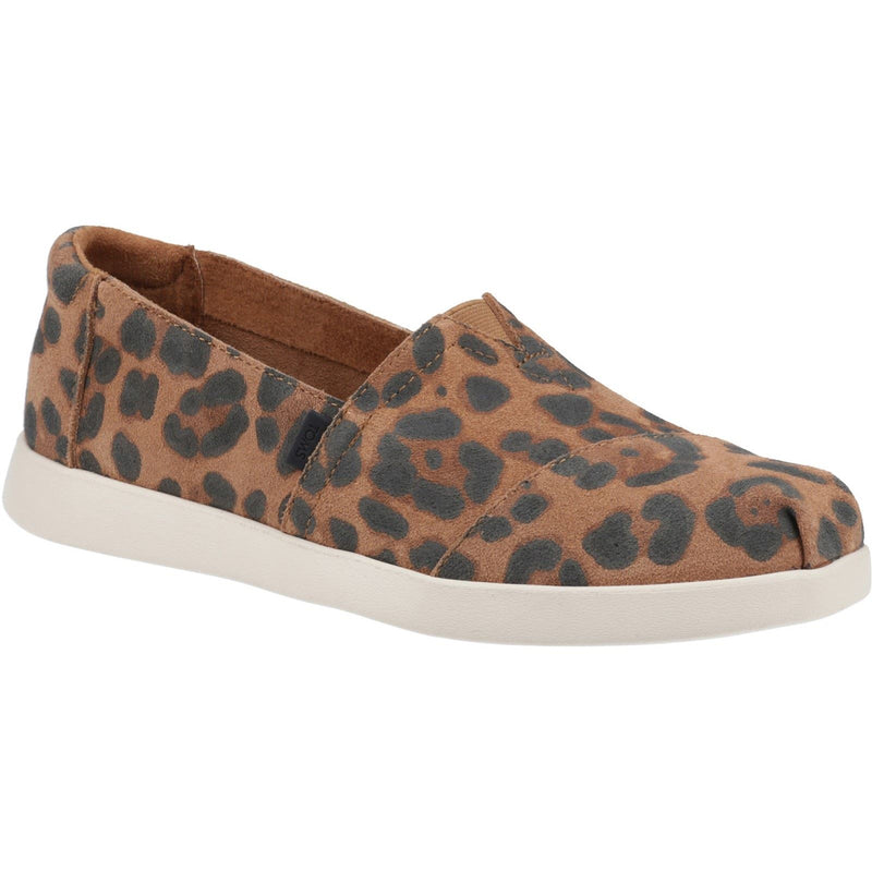 TOMS Alpargata Plus Espadrillas In Pelle Marrone Da Donna