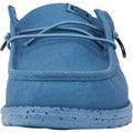 HEYDUDE Wally Slip Canvas Pantofole Blu In Cotone Al 100% Da Uomo