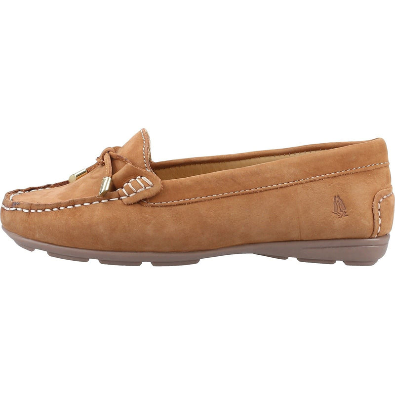 Hush Puppies Maggie Mocassini Da Donna In Pelle Color Cuoio