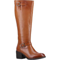 Hush Puppies Heidi Stivali In Pelle Da Donna Color Cuoio