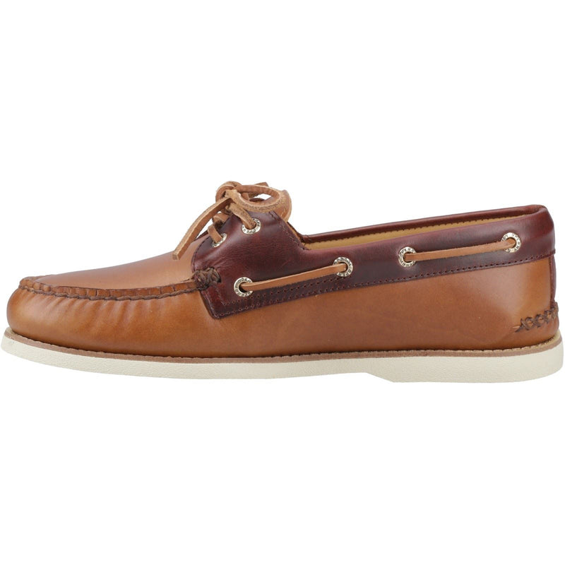 Sperry Authentic Gold Cup Scarpe Da Barca In Pelle Marrone Per Uomo