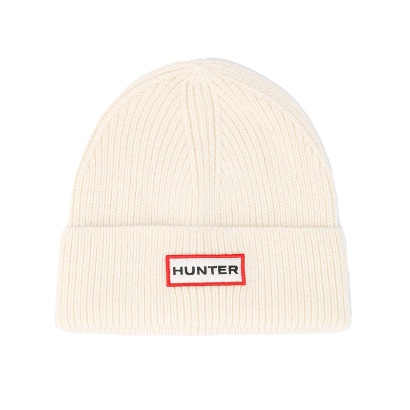 Hunter Jura Beanie Hat/Scarf Boxset Bianco Acrilico