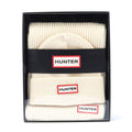 Hunter Jura Beanie Hat/Scarf Boxset Bianco Acrilico