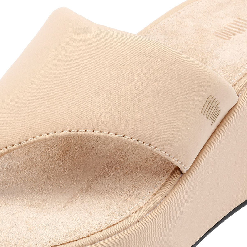 FitFlop Platfforms Wedge Sandali Beige Da Donna