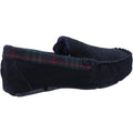 Hush Puppies Andreas Pantofole Uomo In Camoscio Blu Scuro.
