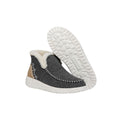 HEYDUDE Denny Wool Faux Shearling Stivali Grigi Da Donna
