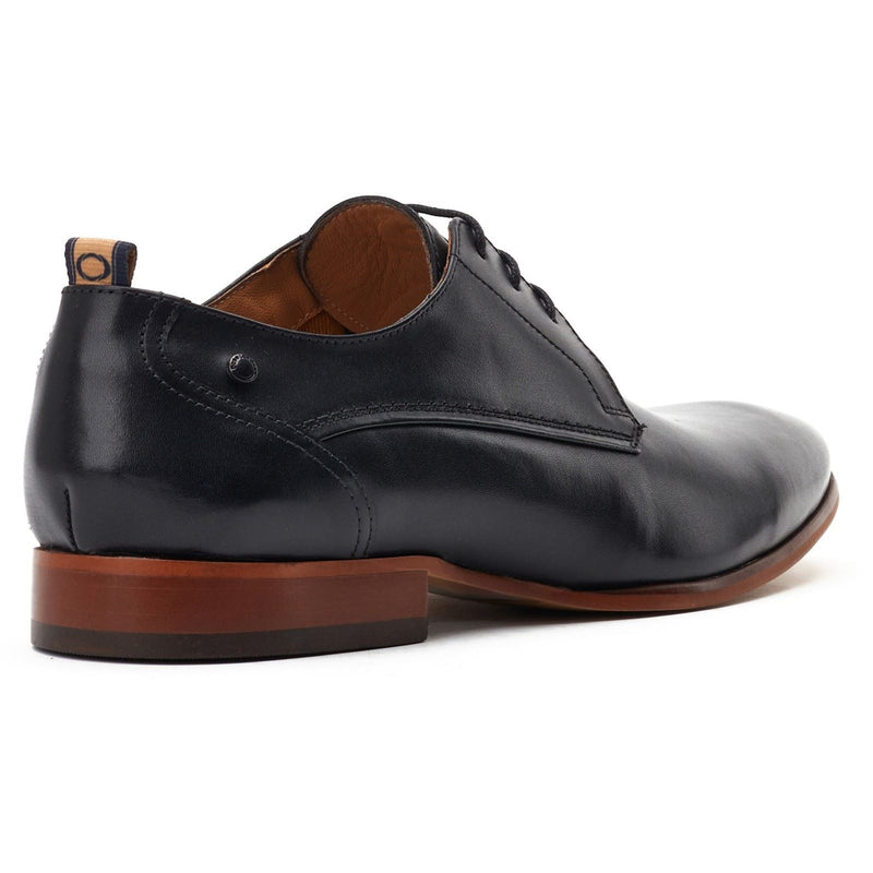 Base London Gambino Excel Scarpe Stringate Nere In Pelle Da Uomo