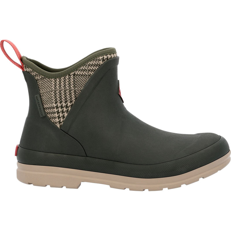 Muck Boots Originals Ankle Stivali Di Gomma Wellington Con Fodera In Lana Muschiata