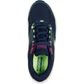 Skechers GO RUN Consistent 2.0 Advantage Sneakers Da Donna In Pelle Navy/Multi