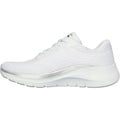 Skechers Arch Fit 2.0 Glow The Distance Calzature Da Ginnastica Bianche/Argento Da Donna