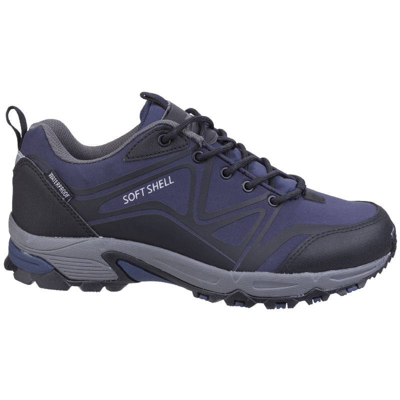 Cotswold Abbeydale Low Stivali Da Trekking In Poliestere Blu/Nero/Grigio Da Uomo