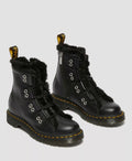 Dr. Martens 1460 Lace To Toe Stivali Da Donna In Pelle Nera