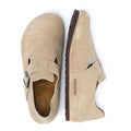 Birkenstock London Scarpe Comode In Camoscio Beige