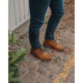 Hush Puppies Joel Stivali In Pelle Da Uomo Color Cammello