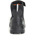 Muck Boots Apex Mid Zip Stivali In Gomma Nera/Ombra Scura.