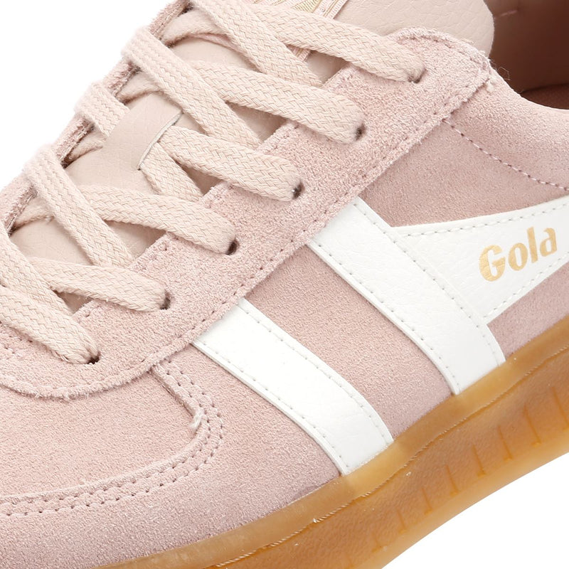 Gola Grandslam Sneakers Rosa In Camoscio Da Donna