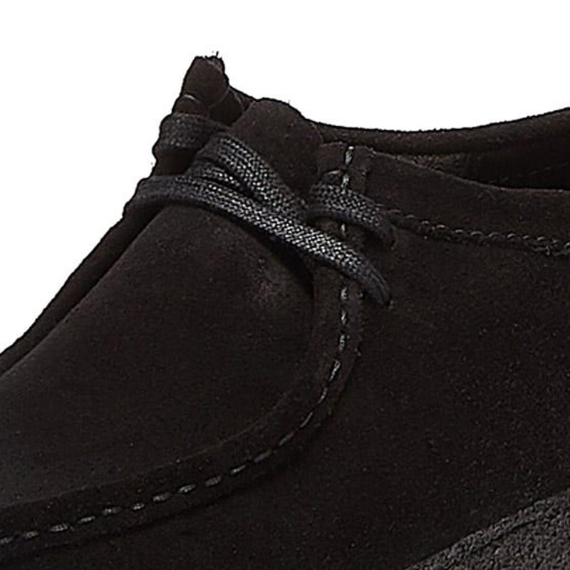 Clarks Scarpe Nere Originali Wallabee Da Uomo