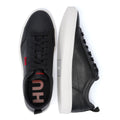 Hugo Morrie Tennis Sneakers Da Uomo Nere In Similpelle