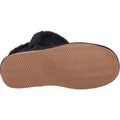 Hush Puppies Ashleigh Pantofole Nere Da Donna In Finta Pelliccia