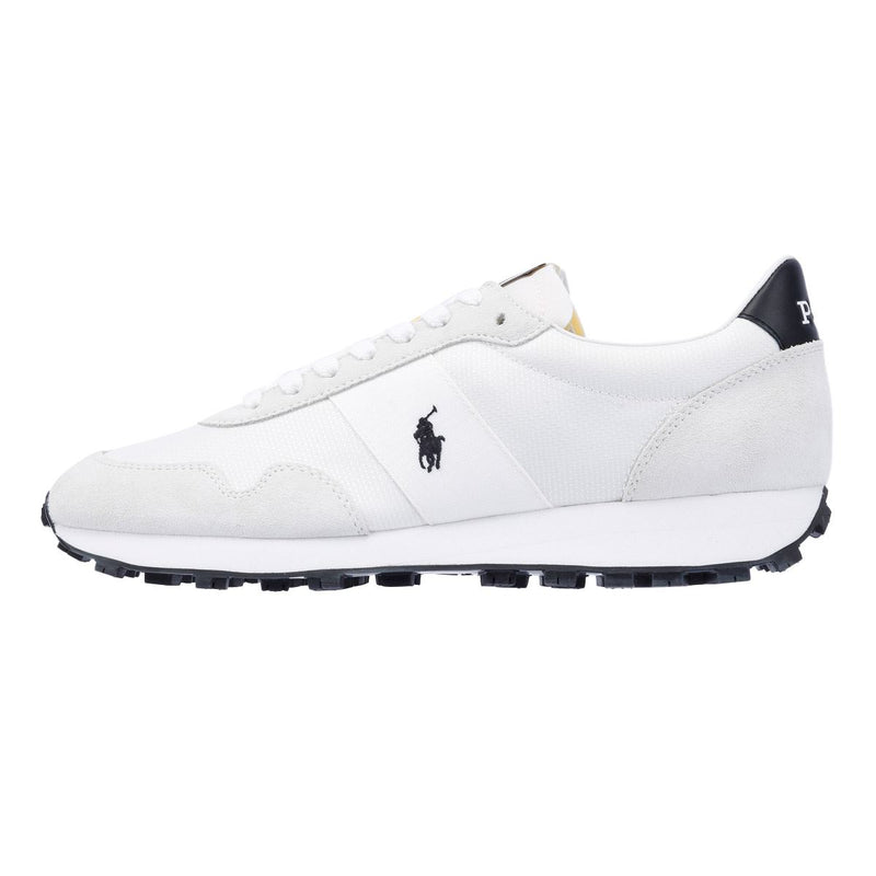 Ralph Lauren Trail 125 Sneakers Bianche Da Uomo In Pelle