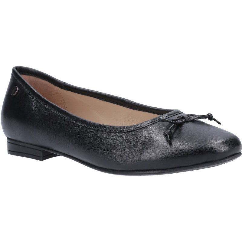 Hush Puppies Naomi Ballerine Nere Da Donna In Pelle