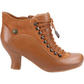 Hush Puppies Vivianna Stivali In Pelle Da Donna Color Cammello.