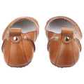 Hush Puppies Janessa Ballerine Piatte Da Donna In Pelle Color Cuoio