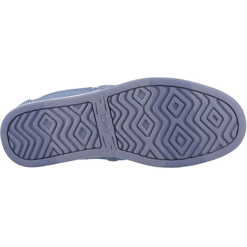 TOMS Alp FWD Espadrillas Da Uomo In 100% Cotone Blu Scuro